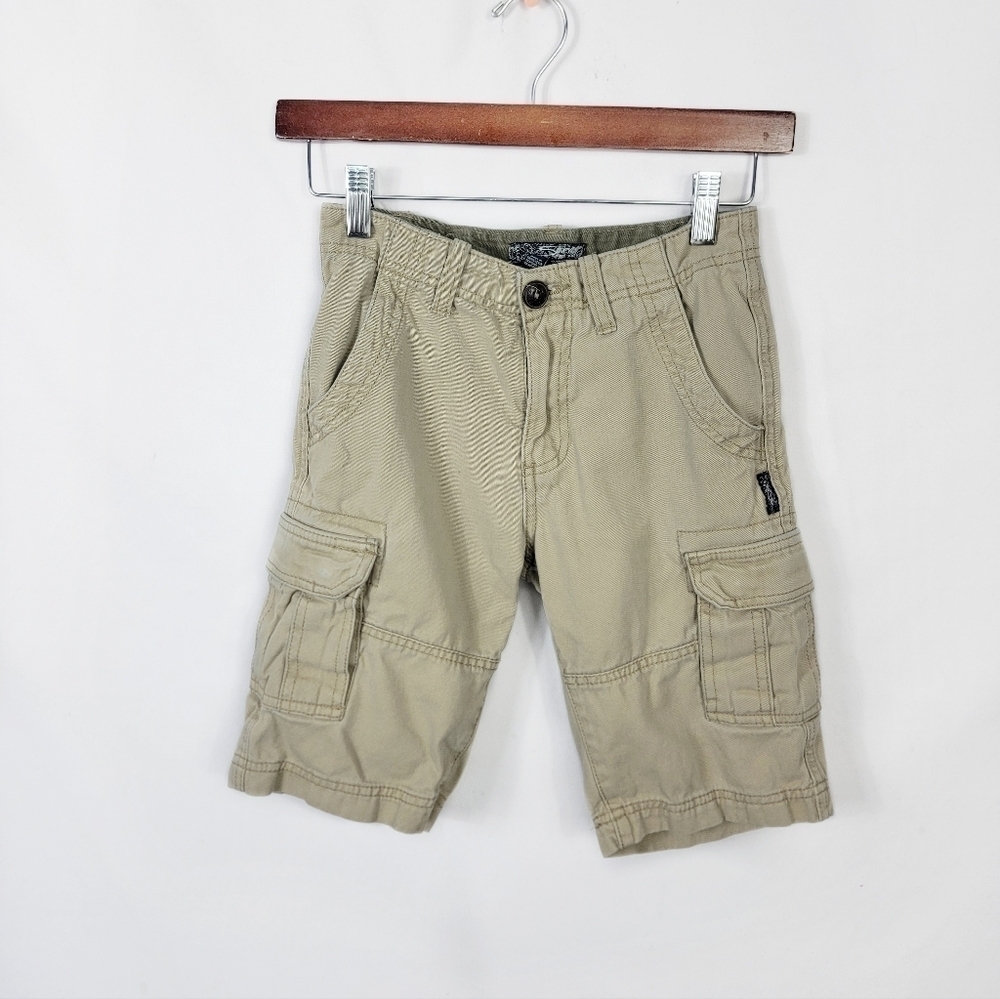Boys size 8 Silver shorts